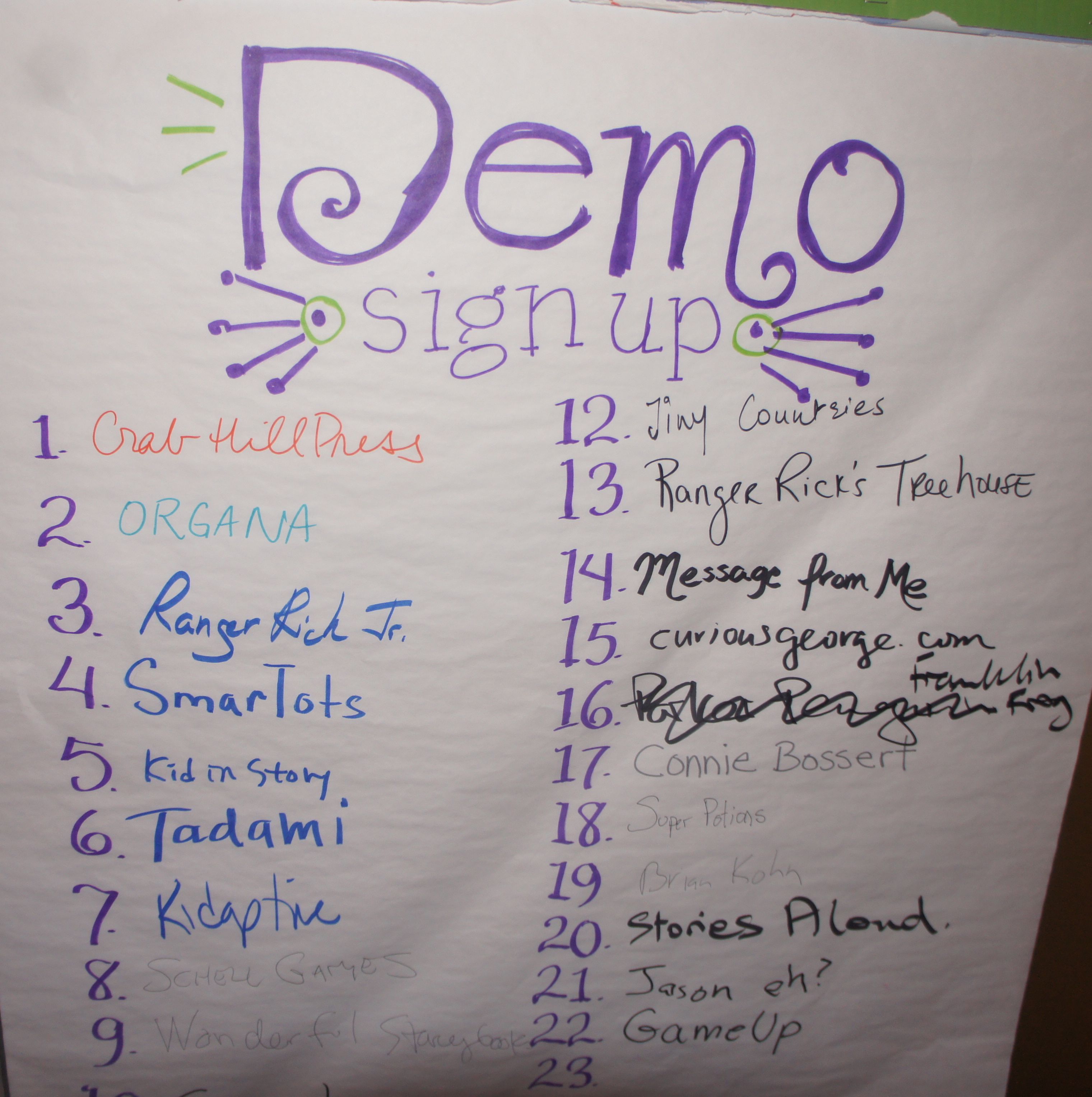 The Demo Board from DM 2012 Hurricane Edition